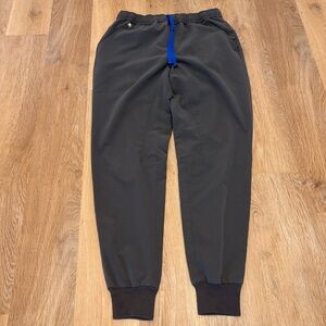 Figs Tansen Jogger Scrub Pants Gray Men’s Medium Nurse Doctor Hospital